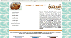Desktop Screenshot of immaginidivertenti.net