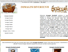 Tablet Screenshot of immaginidivertenti.net